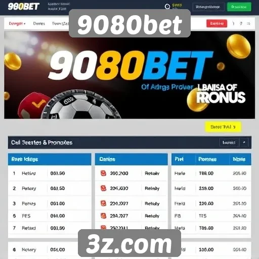 Comparativo entre bônus e promoções da 9080bet