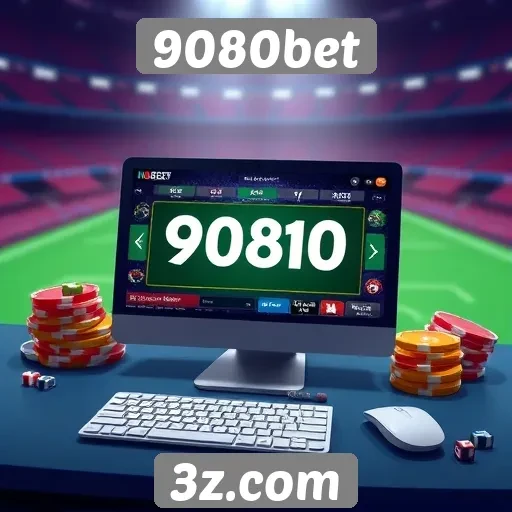Interface e usabilidade do site 9080bet