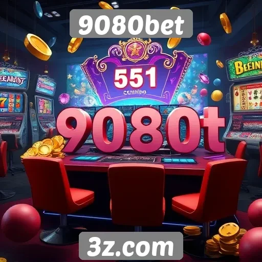 Variedade de jogos disponíveis no 9080bet impressiona usuários